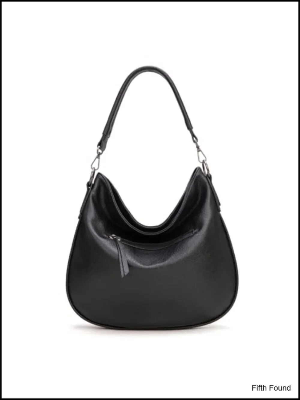 Vegan Leather Hobo Crossbody Shoulder Bag